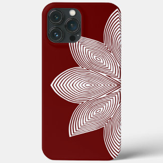 Case-Mate iPhone Case Fleur de lotus noir et blanc