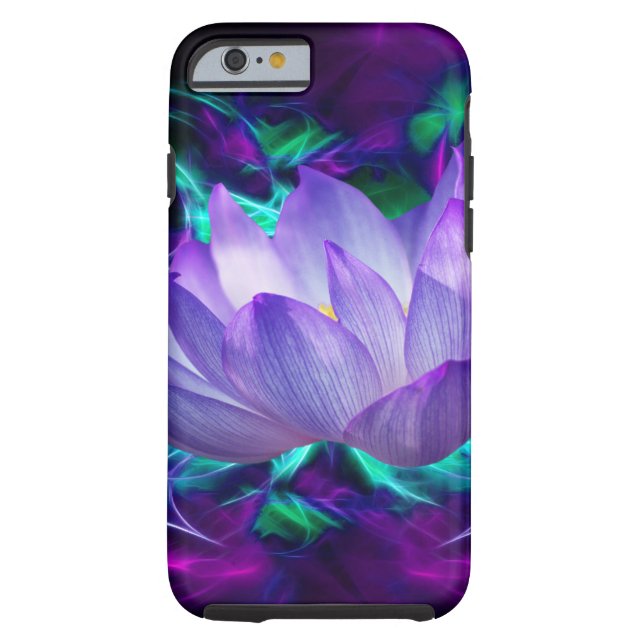 Coques Case-Mate iPhone Fleur de lotus pourpre et sa signification (Dos)