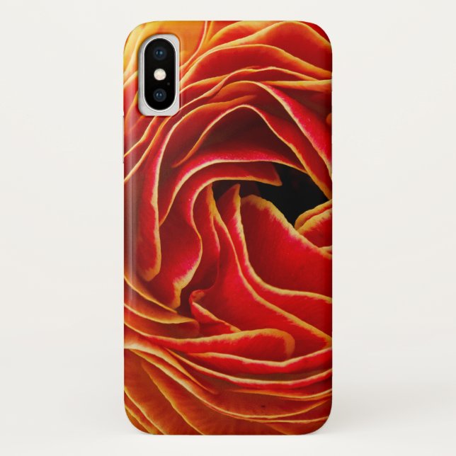 Coques Case-Mate iPhone Fleur de macro| Champs de fleurs Carlsbad, CA (Dos)