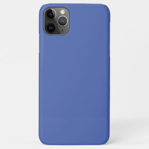 Case-Mate iPhone Case Fleur de maïs bleu foncé de couleur solide