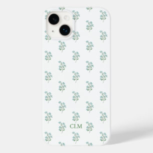 Coque Pour iPhone 14 Plus Fleur de Ne m'oubliez pas Douce Prépa