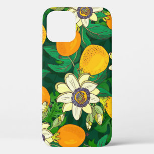 Case-Mate iPhone Case Fleur de Passionflower : Arrière - plan noir Vinta