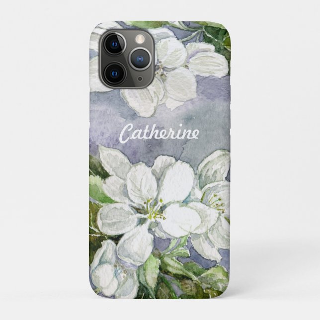 Coques Case-Mate iPhone Fleur de pomme (Dos)