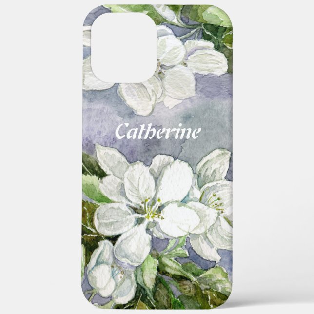 Coques Case-Mate iPhone Fleur de pomme (Verso)