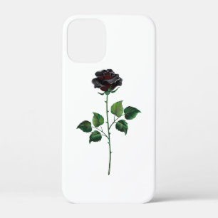 Case-Mate iPhone Case Fleur de rose noire