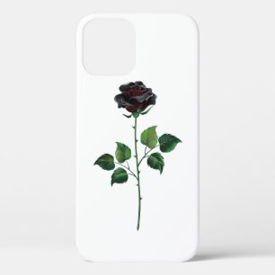 Case-Mate iPhone Case Fleur de rose noire