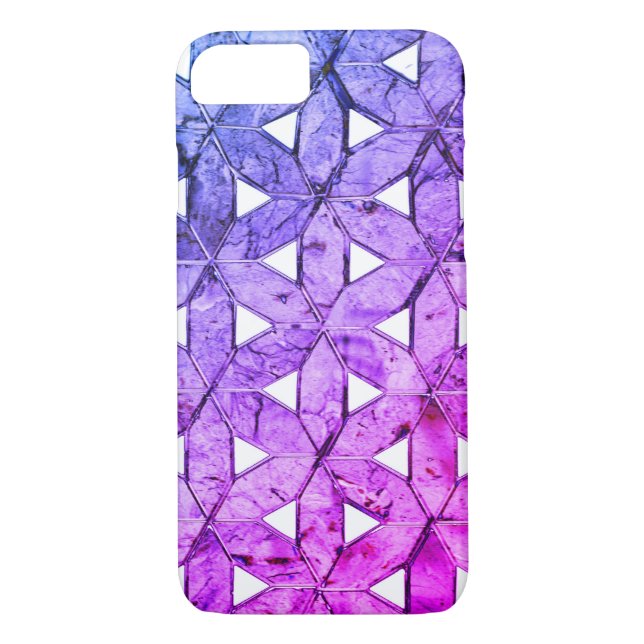 Coques Case-Mate iPhone Fleur de vie en mosaïque périphérique (Dos)