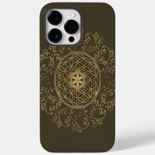 Coque Pour Pour iPhone 14 Pro Max Fleur De Vie - Ornements Vintages Mandala 2