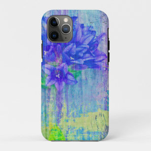 Case-Mate iPhone Case Fleur de violet bleu