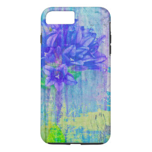 Case-Mate iPhone Case Fleur de violet bleu