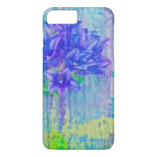 Case-Mate iPhone Case Fleur de violet bleu