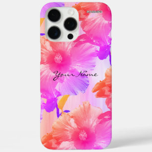 Coques iPhone 16 Pro Max Fleur d'Hibiscus Hawaïen- HAMbyWG