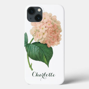iPhone 13 Coque Fleur d'Hortensia rose vintage par Redoute