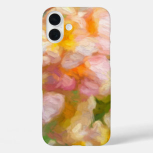 Coques iPhone 16 Plus Fleur douce peint Abstrait