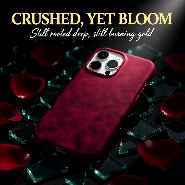 Coques Case-Mate iPhone Fleur Écrasée (Créateur téléchargé)