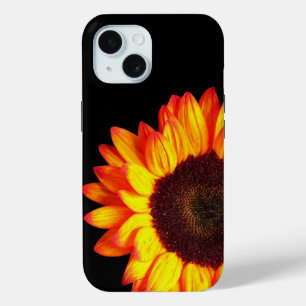 Coque Pour iPhone 15 Fleur ensoleillée