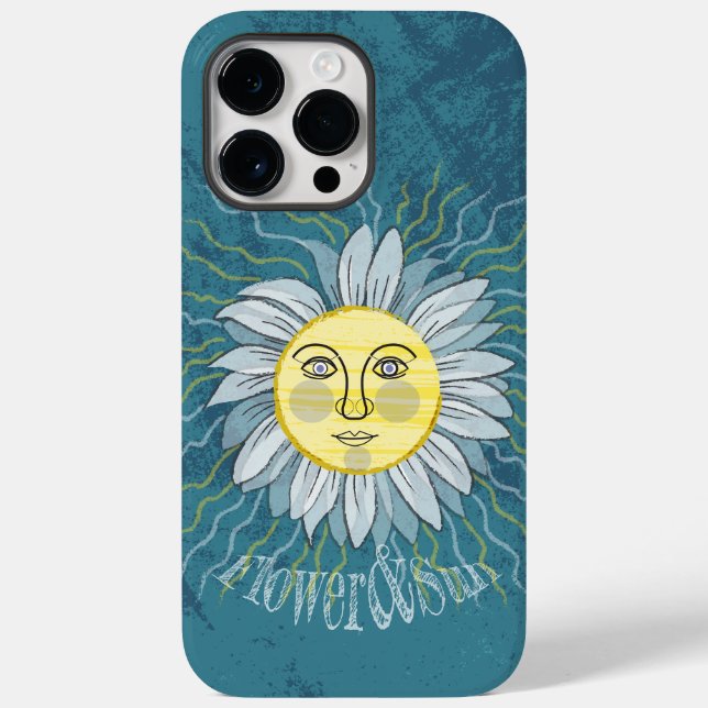 Coques Case-Mate iPhone Fleur et soleil - Nature (Verso)