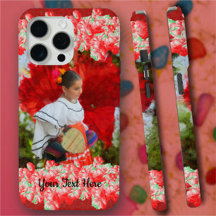 Coque iPhone 15 Pro Max Fleur Fiesta 2555