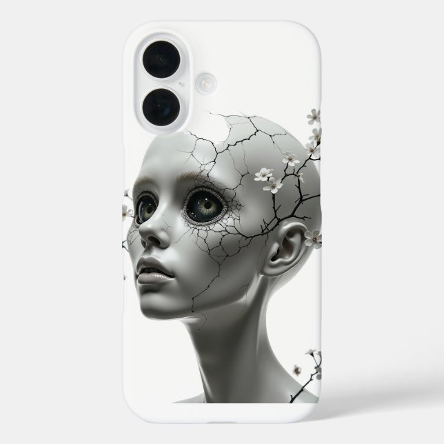 Coques Case-Mate iPhone Fleur fracturée (Verso)