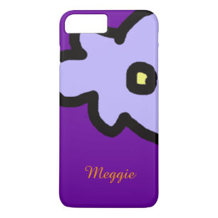 Coque Case-Mate Pour iPhone fleur lilas avec nom personnalisé
