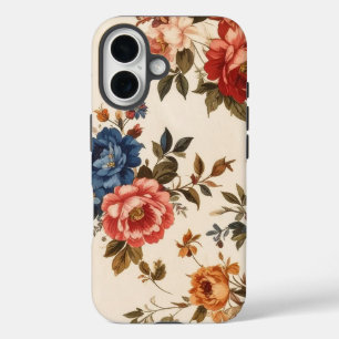 Coque Pour iPhone 16 Fleur minimaliste aquarelle 