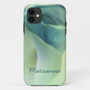 Etui iPhone Case-Mate Fleur romantique dans les tons bleus