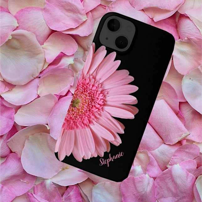 Coques Case-Mate iPhone Fleur rose Gerber Daisy (Créateur téléchargé)