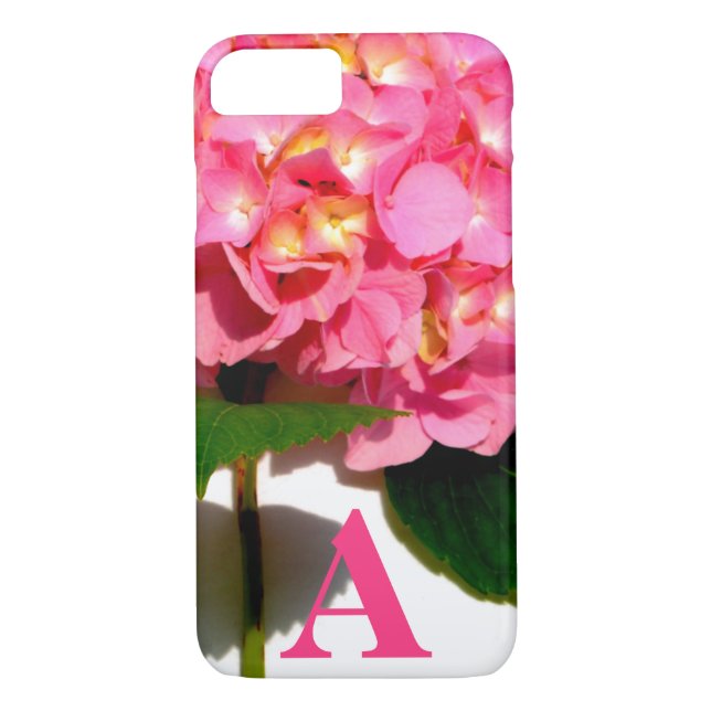 Coques Case-Mate iPhone Fleur rose rose rose Hydrangea (Dos)