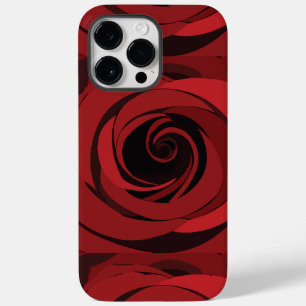 Coque Pour Pour iPhone 14 Pro Max Fleur rouge