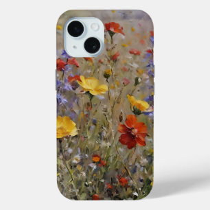 Coque Pour iPhone 15 Fleur sauvage