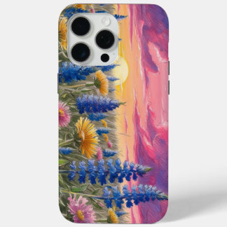 Coque iPhone 15 Pro Max Fleur sauvage