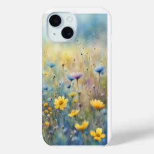 Coque Pour iPhone 15 Fleur sauvage d'été Meadow
