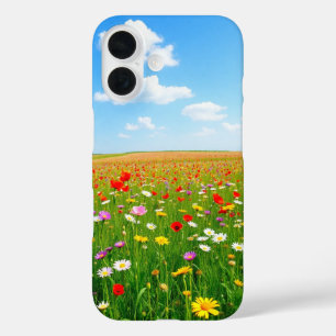 Coque Pour iPhone 16 Fleur sauvage Meadow