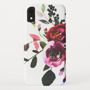 Case-Mate iPhone Case Fleur sauvage vintage chic d'aquarelle floral
