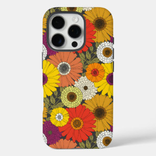 Coques iPhone 16 Pro fleur vintage