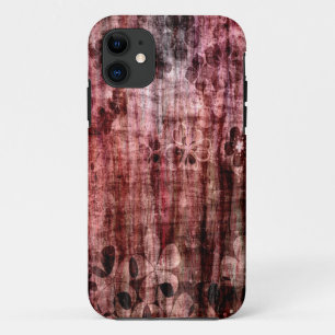 Coque Case-Mate Pour iPhone Fleur vintage et bois