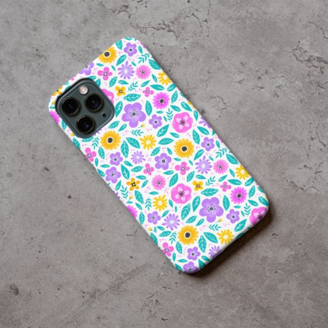Coques Case-Mate iPhone Fleuron violet élégant (cute flowers iphone case)