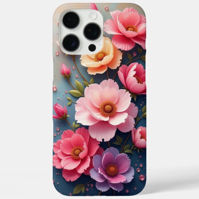 Coques Case-Mate iPhone Fleurs  (Verso)