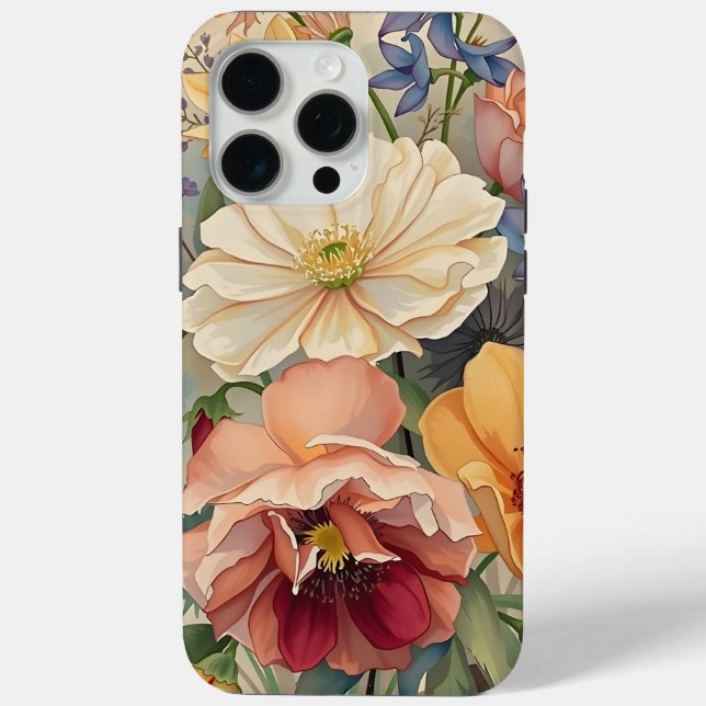 Coques Case-Mate iPhone fleurs (Verso)