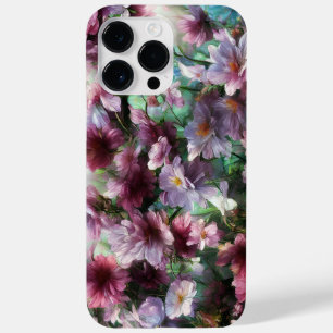 Coque Pour Pour iPhone 14 Pro Max Fleurs à éclaboussures de fleurs de cerisier