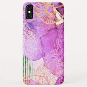 Case-Mate iPhone Case Fleurs Abstraites à huile rose
