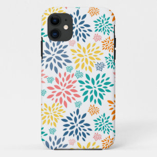 Case-Mate iPhone Case Fleurs abstraites colorées motif
