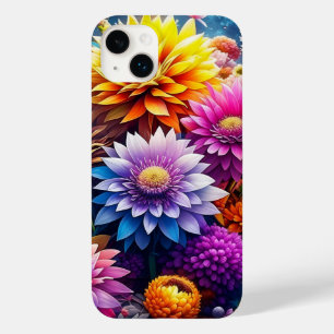 Coque Pour iPhone 14 Plus Fleurs aquarelles colorées