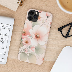Case-Mate iPhone Case Fleurs Aquarelles Élégantes Raffinées Délicates