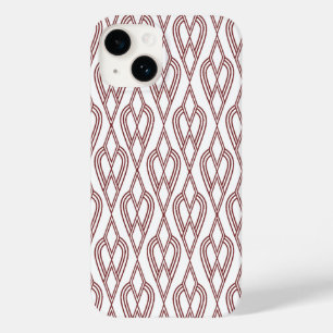 Coque Pour iPhone 14 Fleurs Art Déco