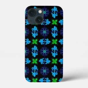 Case-Mate iPhone Case Fleurs Artdeco dans le style rétro
