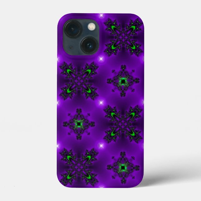 Coques Case-Mate iPhone Fleurs Artdeco dans le style rétro (Verso)