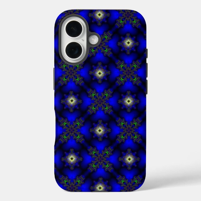 Coques Case-Mate iPhone Fleurs Artdeco dans le style rétro (Verso)