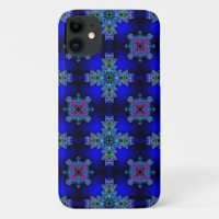 Fleurs Artdeco dans le style rétro