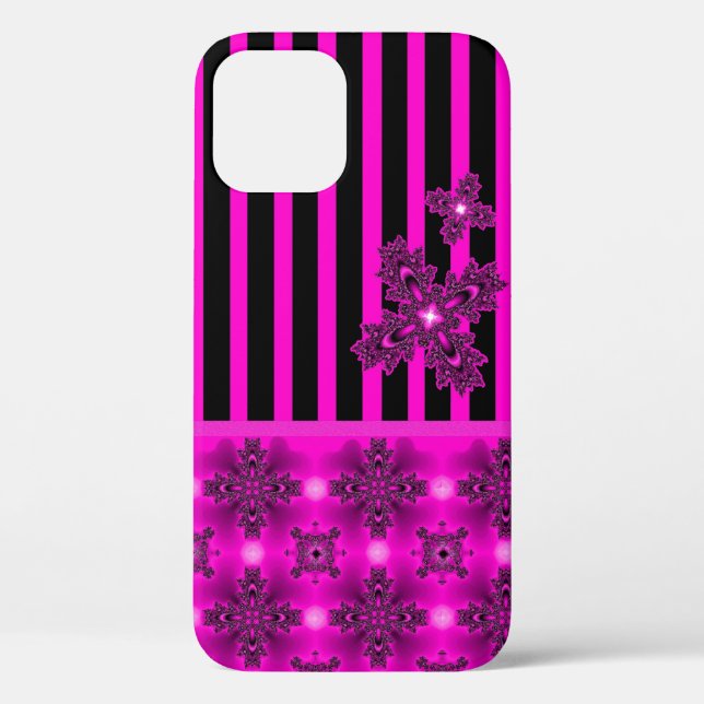 Coques Case-Mate iPhone Fleurs Artdeco dans le style rétro (Verso)